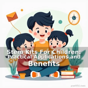 Artistic representation for Stem Kits For Children: Practical Applications and Benefits