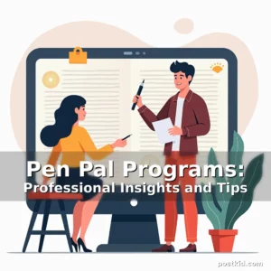 Artistic representation for Pen Pal Programs: Professional Insights and Tips