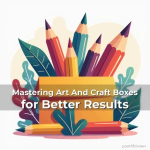 Artistic representation for Mastering Art And Craft Boxes for Better Results