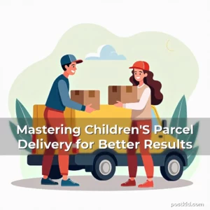 Artistic representation for Mastering Children'S Parcel Delivery for Better Results