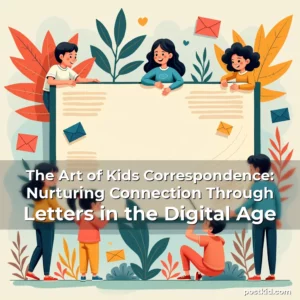 Read more about the article The Art of Kids Correspondence: Nurturing Connection Through Letters in the Digital Age