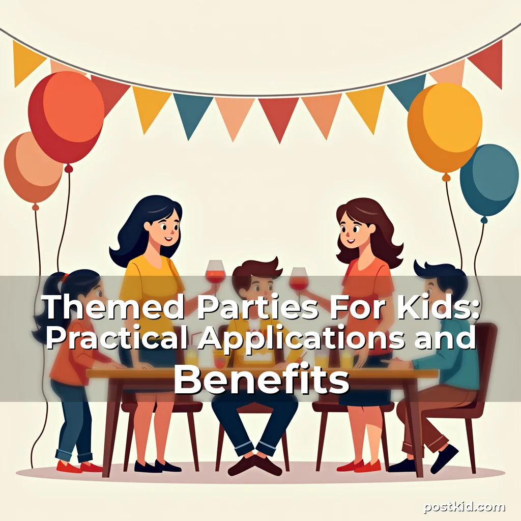 Read more about the article Themed Parties For Kids: Practical Applications and Benefits