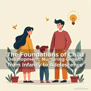 Read more about the article The Foundations of Child Development: Nurturing Growth from Infancy to Adolescence