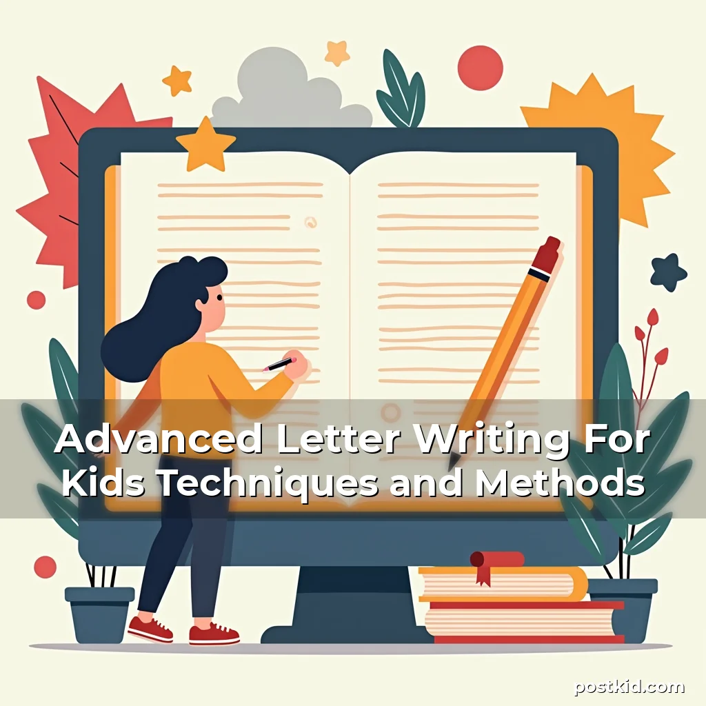 Read more about the article Advanced Letter Writing For Kids Techniques and Methods