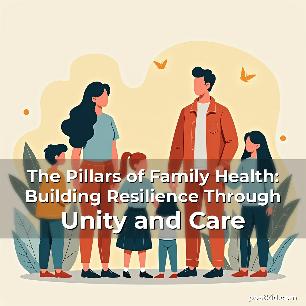 Read more about the article The Pillars of Family Health: Building Resilience Through Unity and Care