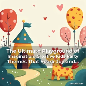 Read more about the article The Ultimate Playground of Imagination: Creative Kids Party Themes That Spark Joy and Wonder